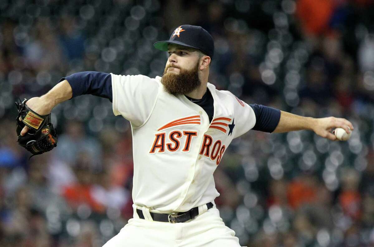 Astros starting pitcher Dallas Keuchel has become a master of control with his pitches.