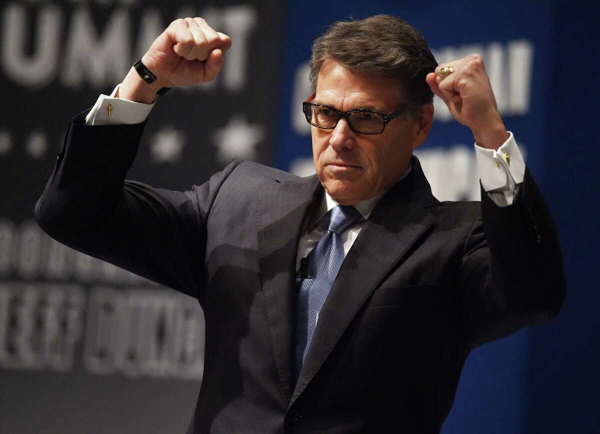 In South Carolina, Rick Perry called President Obama's foreign policy "naive﻿ ideological ignorance."