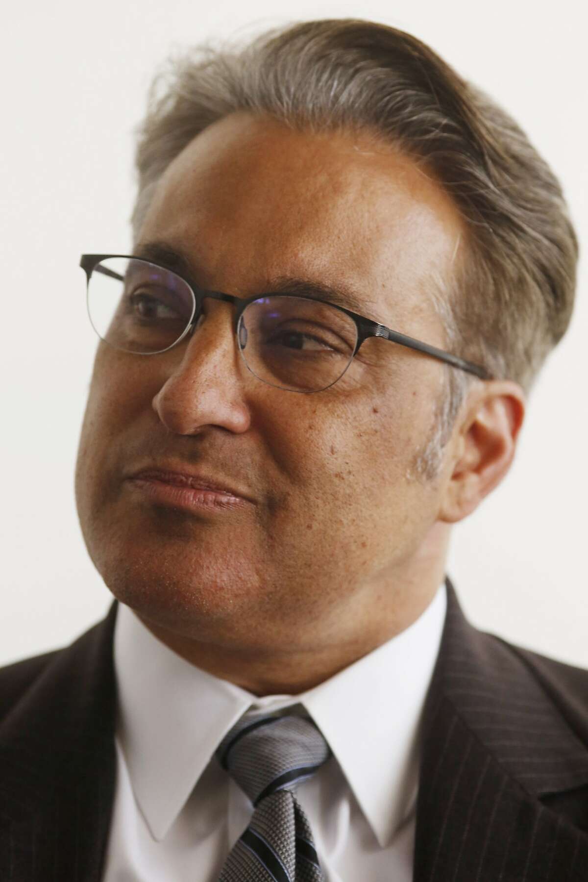 San Francisco City and County Sheriff Ross Mirkarimi talks about new sewing class at the county jail on Monday May 11, 2015 in San Francisco, Calif. Sheriff Mirkarimi said he hopes classes like this will help bring a positive brand to San Francisco.
