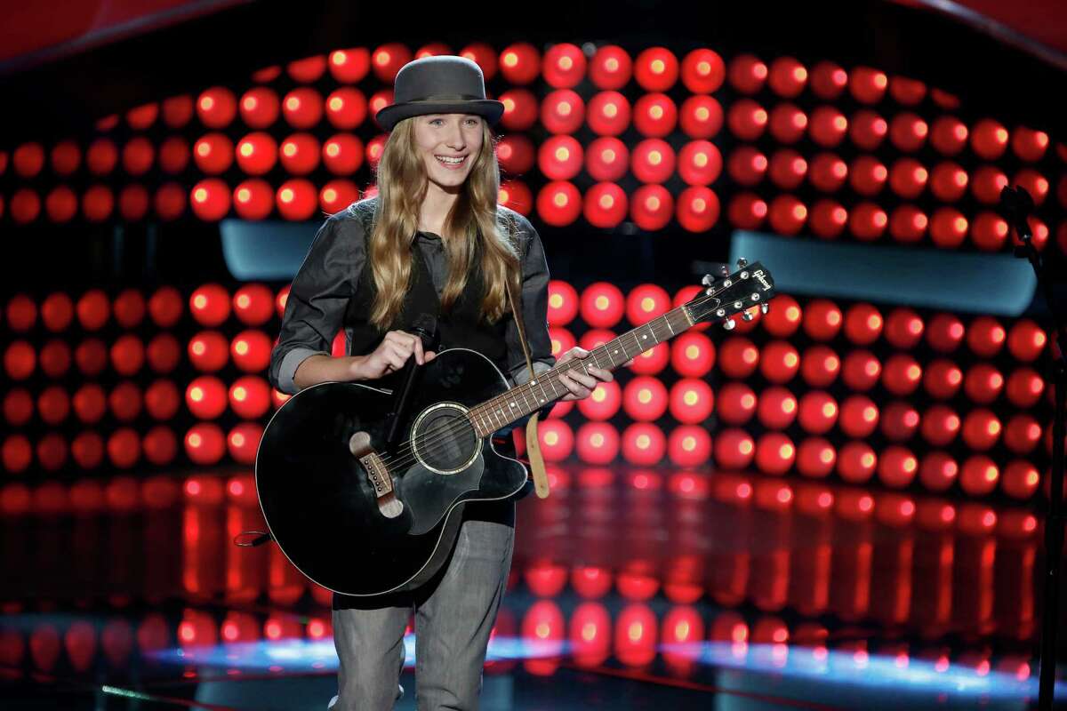 THE VOICE -- "Blind Auditions" Episode 801 -- Pictured: Sawyer Fredericks -- (Photo by: Tyler Golden/NBC) ORG XMIT: Season:8