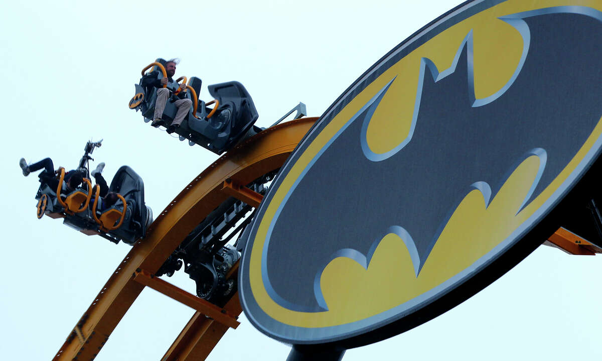 Batman: The Ride soars into Six Flags Fiesta Texas