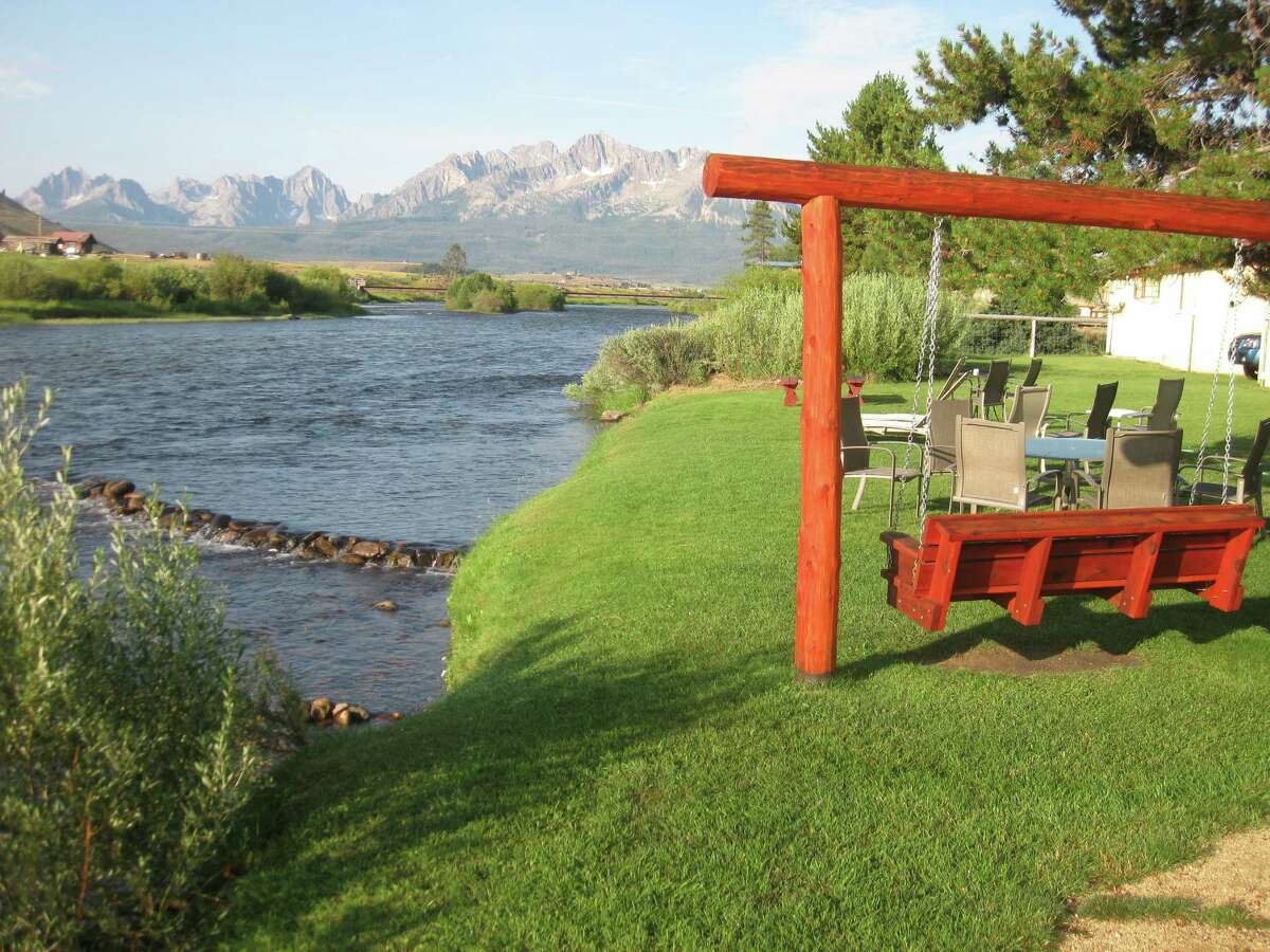 Postcard from Redwood Cabins, Lower Stanley, Idaho