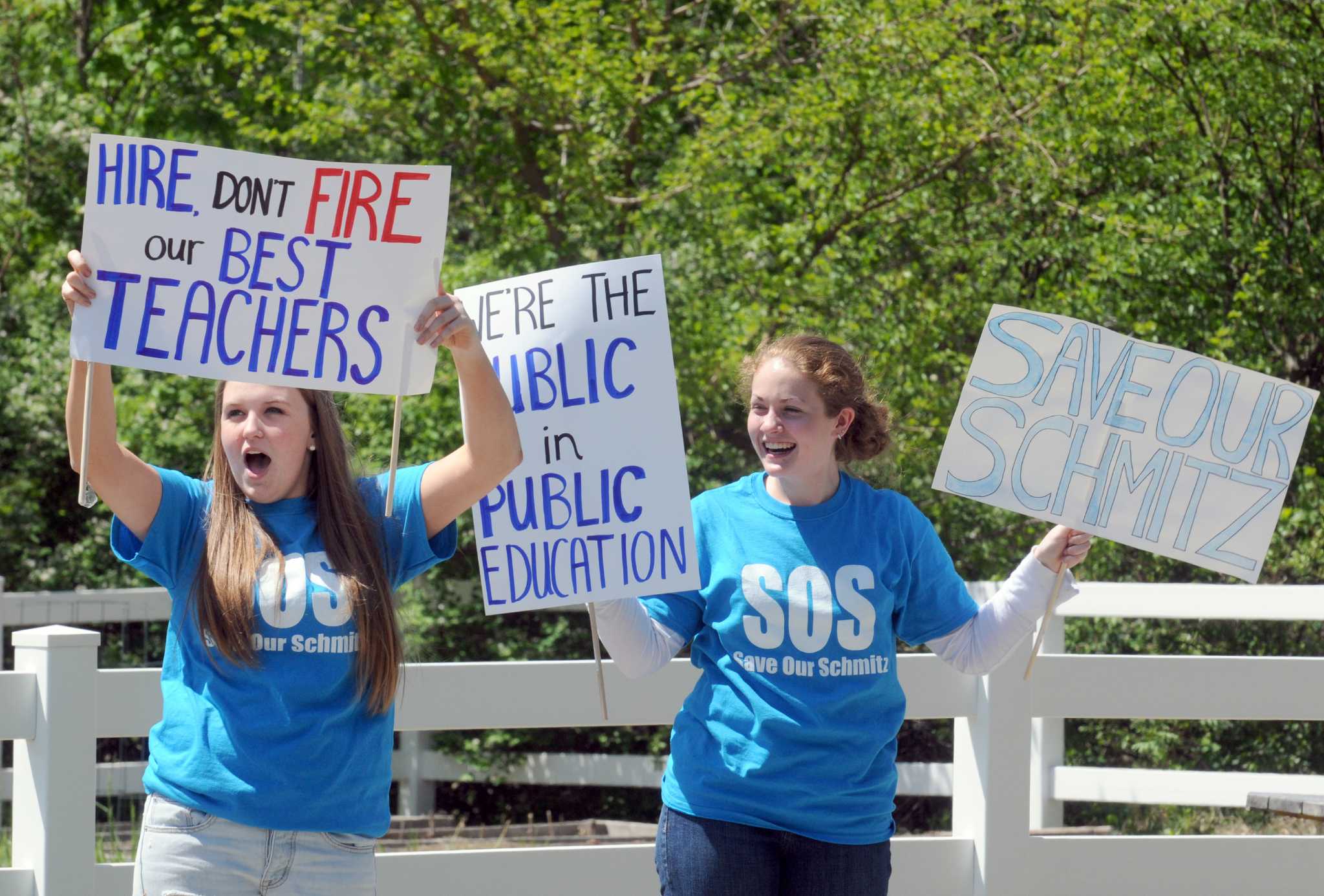 Ballston Spa school official's fate prompts protests