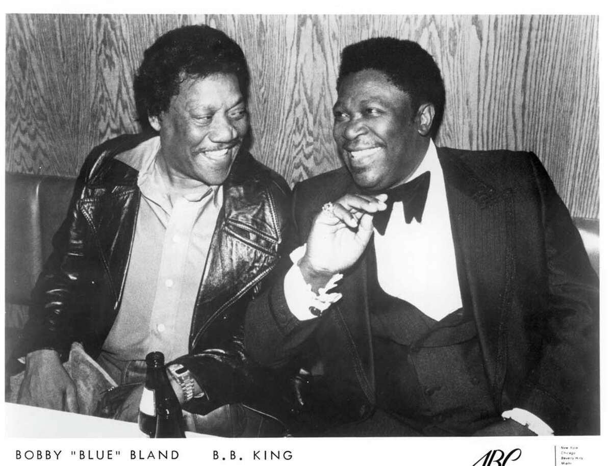 (Left) Bobby "Blue" Bland and (right) B.B. King.