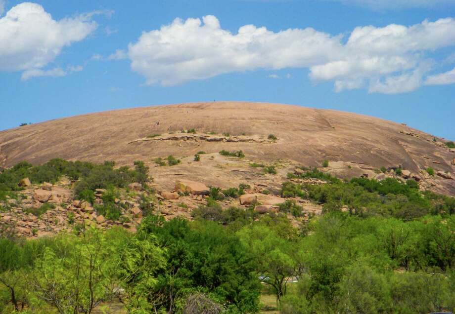 My Texas Song By Two Texas Country Acts Makes For A Perfect State - climb up to enchanted rock the hill country rock formation makes for one