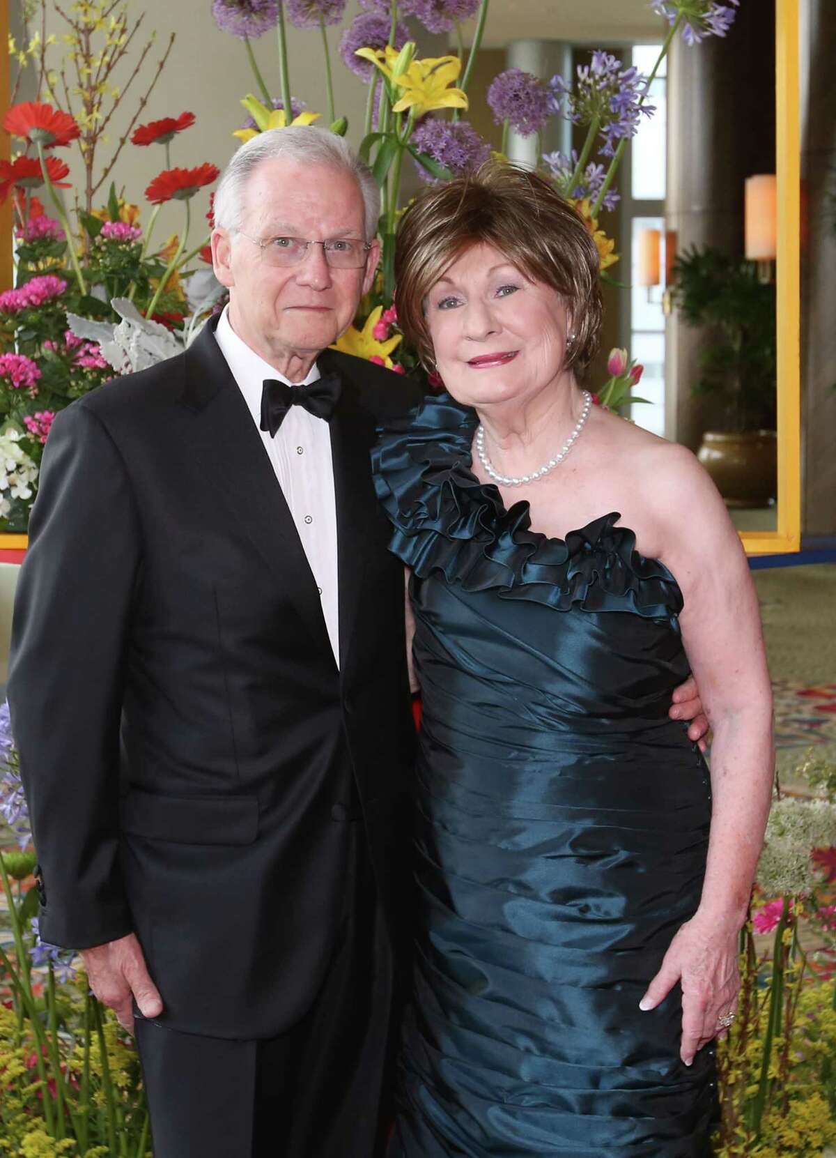 Harry and Cora Sue Mach at the 2015 Houston Symphony Ball at the Hilton Americas Hotel.