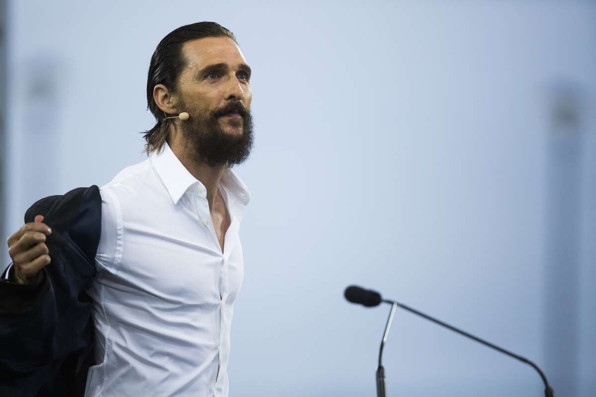 In spring of 2015, University of Houston paid $166,000 to get Matthew McConaughey to speak at the school. He donated this to charity. - Associated Press.