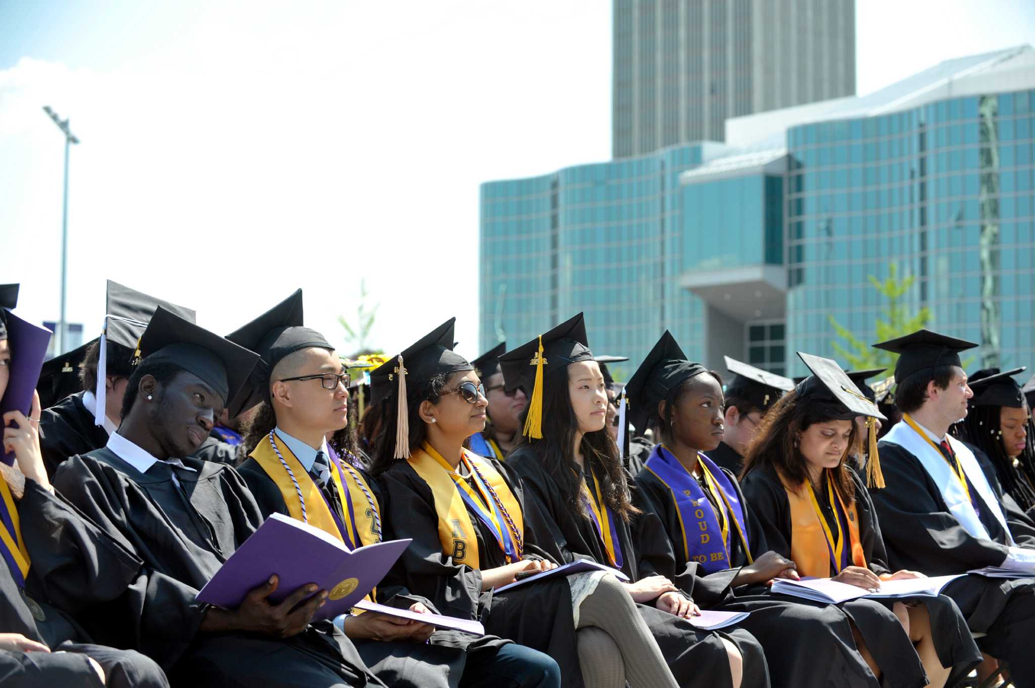 Flying colors at University at Albany commencement