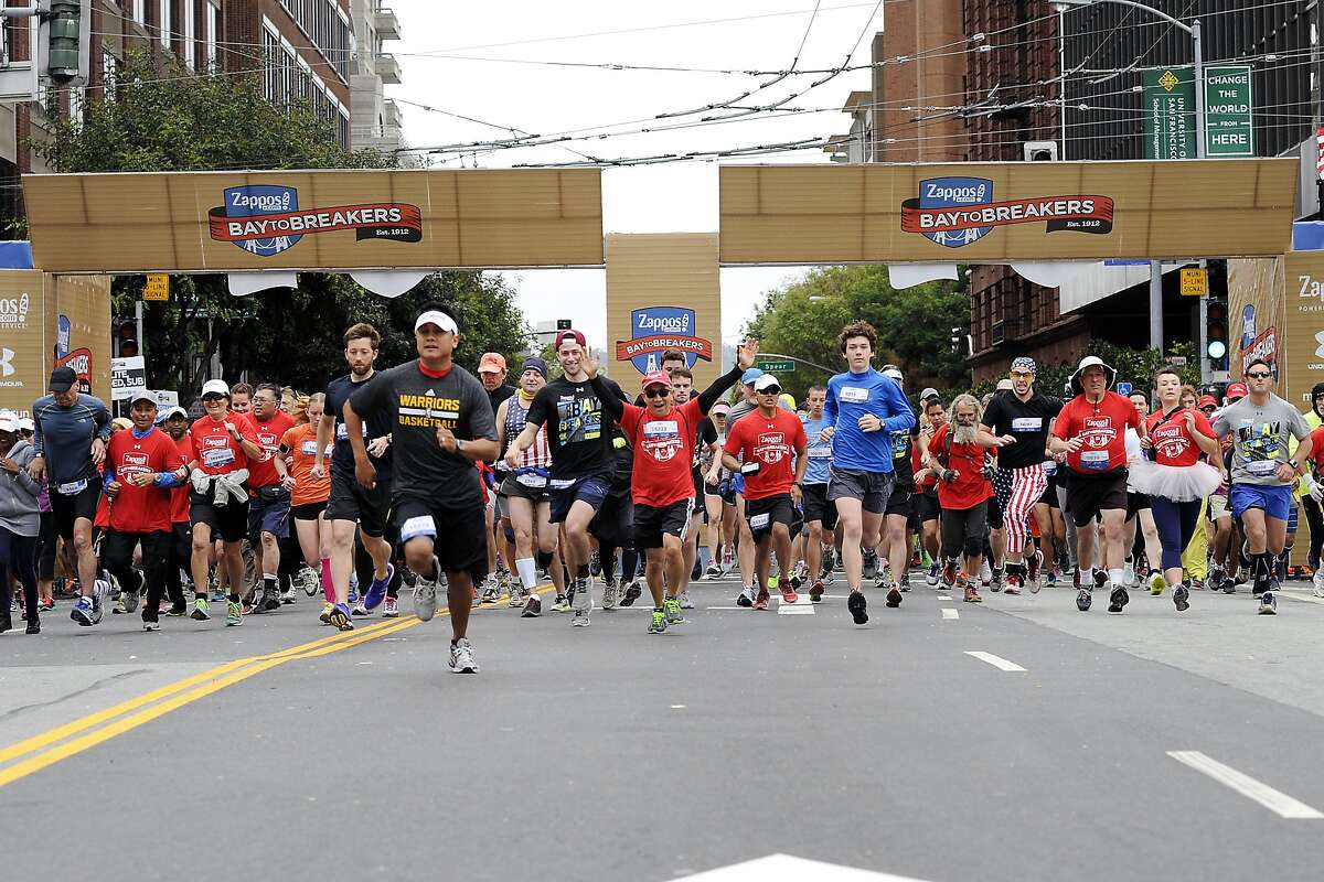 Security quickly takes charge at annual Bay to Breakers bedlam