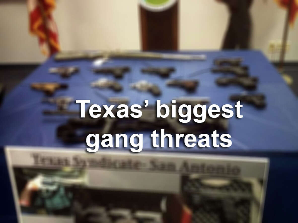 The gallery provides a look at some of the largest gangs in Texas.