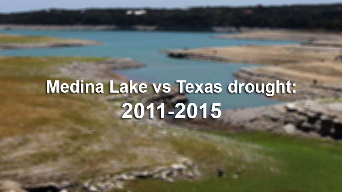 Watch Medina Lake slowly disappear with timelapse satellite photos