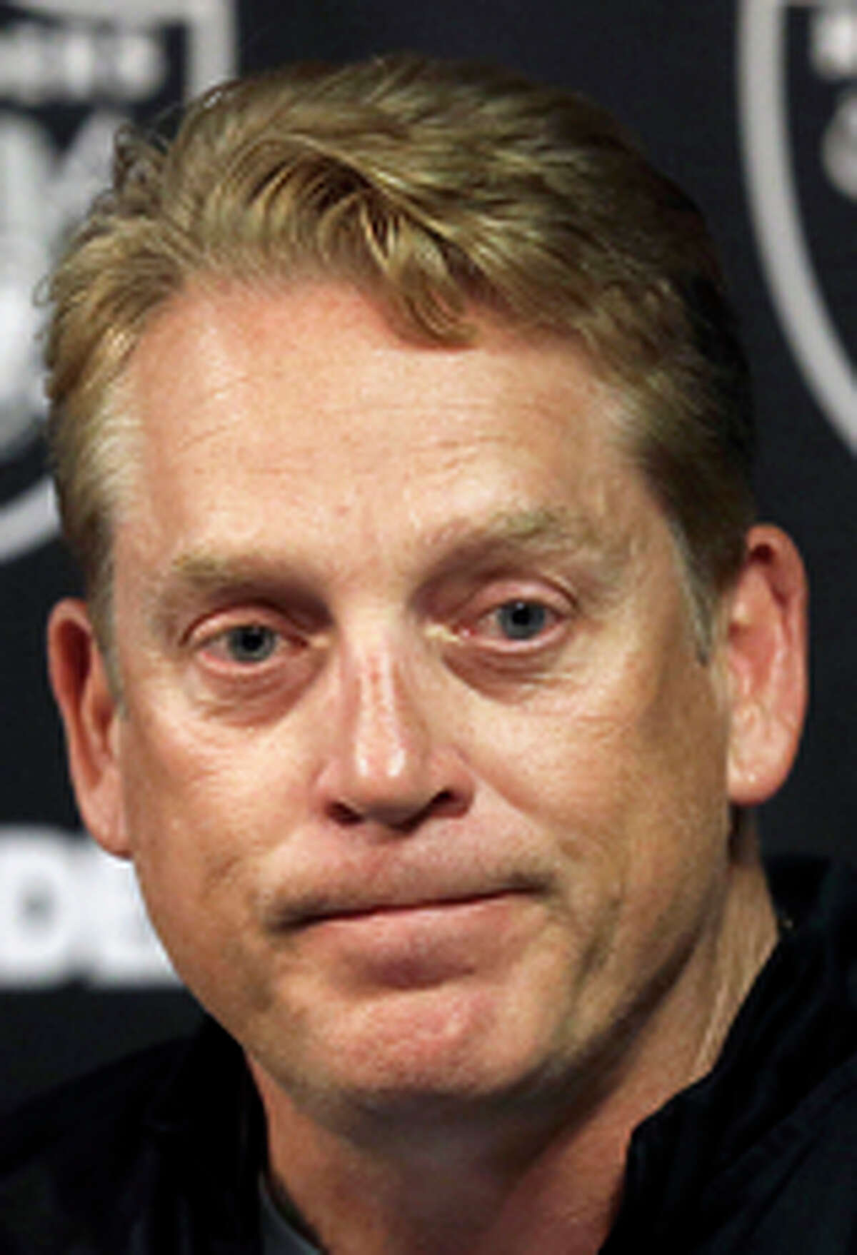 Coach Jack Del Rio isn’t talking about a potential move.