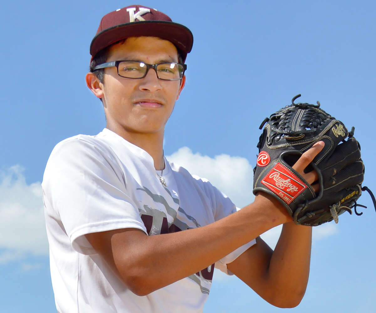Kenedy pitcher Dominic Cruz did it all in a one-game playoff win over previously unbeaten and state-ranked Center Point.