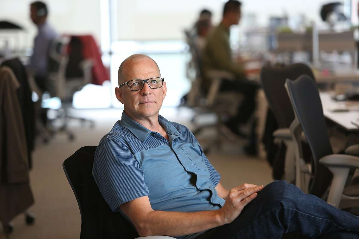 Co-founder Bill Banyai of Twist Bioscience whose expertise is synthetic DNA seen in his office at Mission Bay in San Francisco, California, on Wednesday, May 20, 2015. The company recently raised $35 million in new financing and plans to hire 80 employees.
