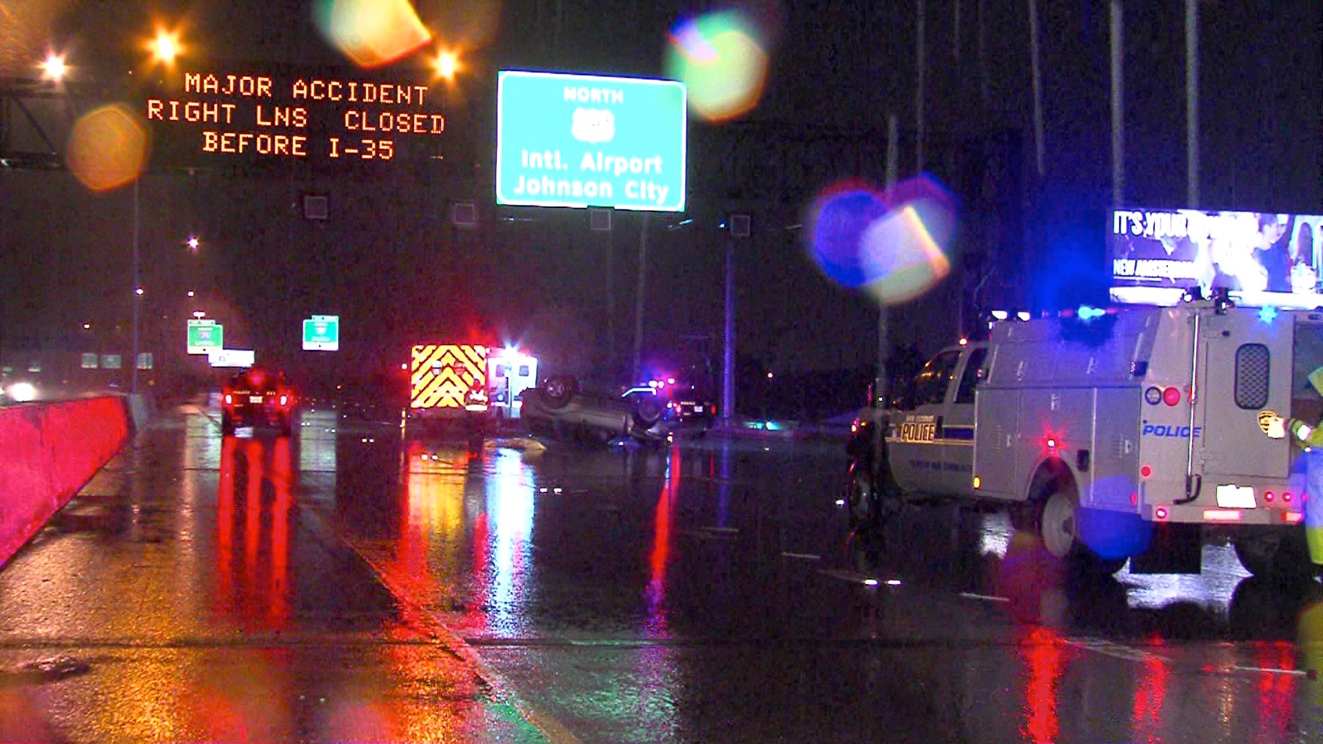 Woman killed in rollover crash near downtown