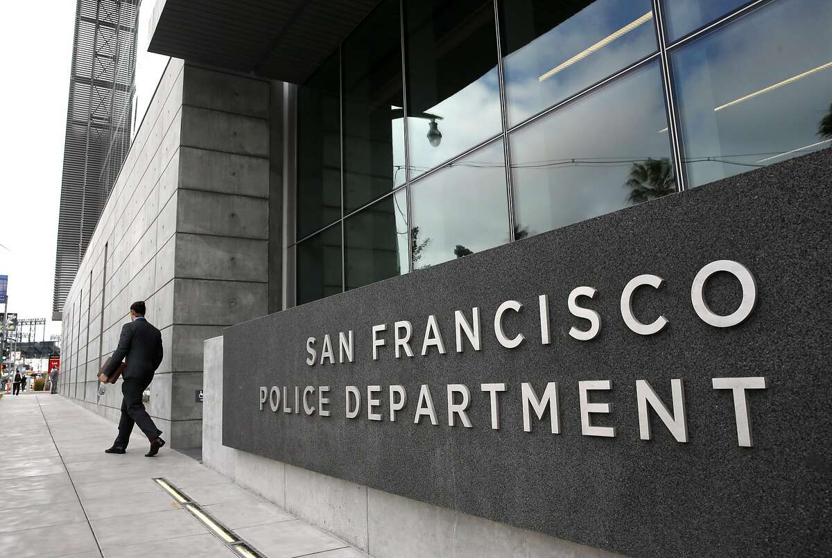 A view looking north along 3rd St. of the newly completed Public Safety Building which is home to San Francisco Police Headquarters, a neighborhood police station and a restored neighborhood fire station, as seen on Thurs. May, 21, 2015, in San Francisco, Calif.