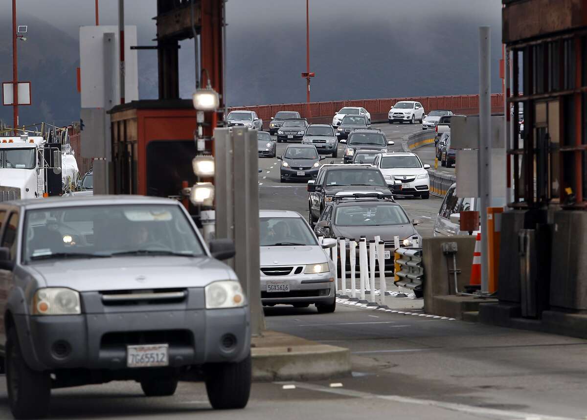 Golden Gate Bridge tolls broadside tourists