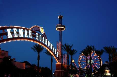 The Kemah Boardwalk is a popular attraction in the Bay Area.