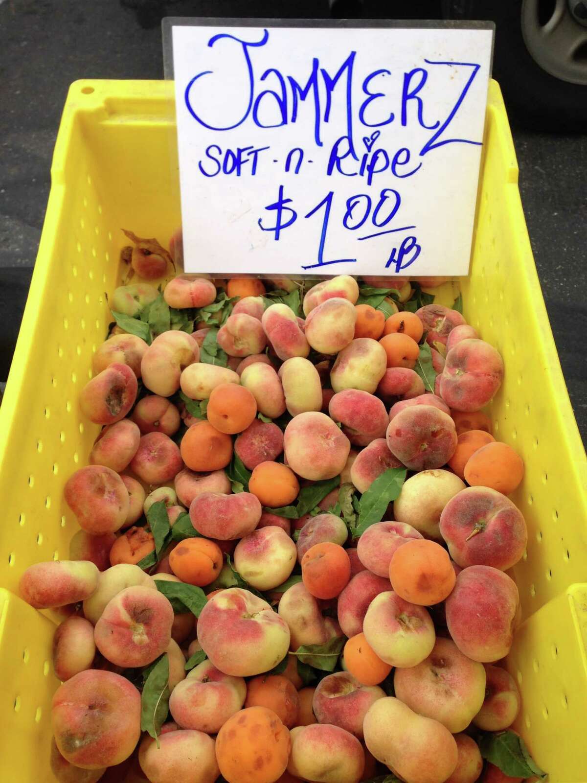 Fruit that's slightly overripe is perfect for making jam -- and a bargain to boot -- at the San Mateo farmers' market.