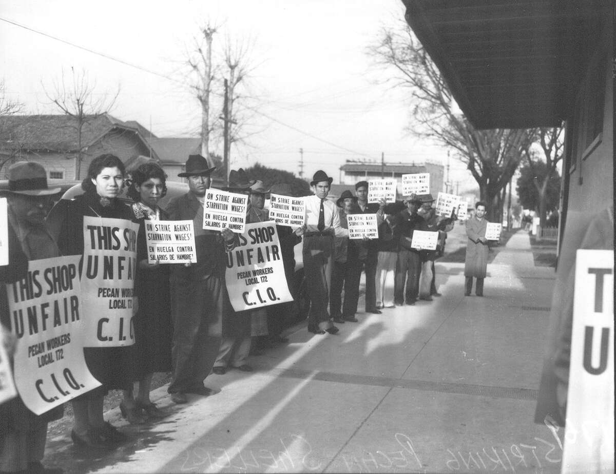 This week in 1938, pecan shellers began the largest strike in San