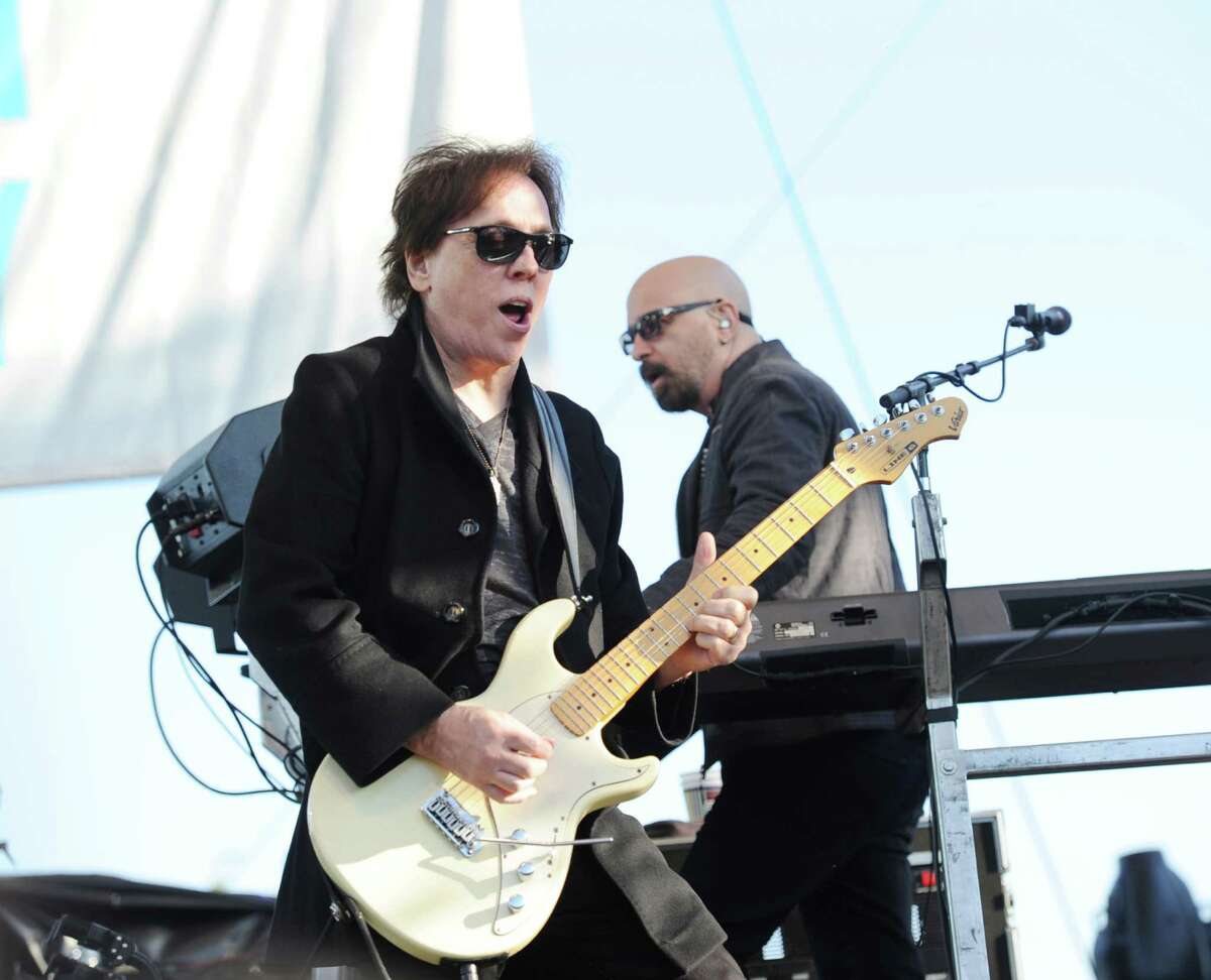 John McFee of the Doobie Brothers performs during the Greenwich Town Party at Roger Sherman Baldwin Park, Greenwich, Conn., Saturday, May 23, 2015.