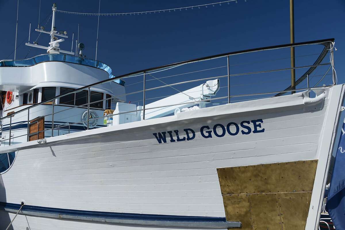 John Wayne's pride and joy was the Wild Goose, a 136-foot converted World War II minesweeper that was made into his private yacht.