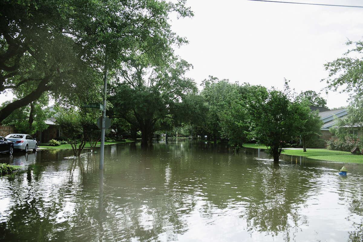 Flooding damage in the Meyerland area. May 26, 2015