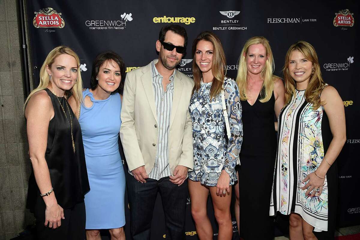 (L-R) Ginger Stickel, Wendy Stapleton Reyes, Doug Ellin, Maddie Diehl, Colleen deVeer and Carina Crain attend the Greenwich Film Festival Special Screening of Entourage on May 26, 2015 in Greenwich, Connecticut.