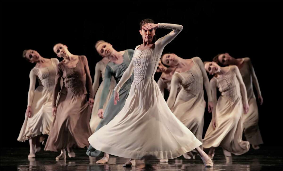 Houston Ballet performs Jirí Kylián's "Svadebka" and two world premieres during its "Morris, Welch and Kylián" program Thursday through June 7.