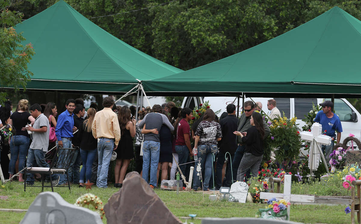 Hundreds attend funeral for Devine queen swept away in Texas