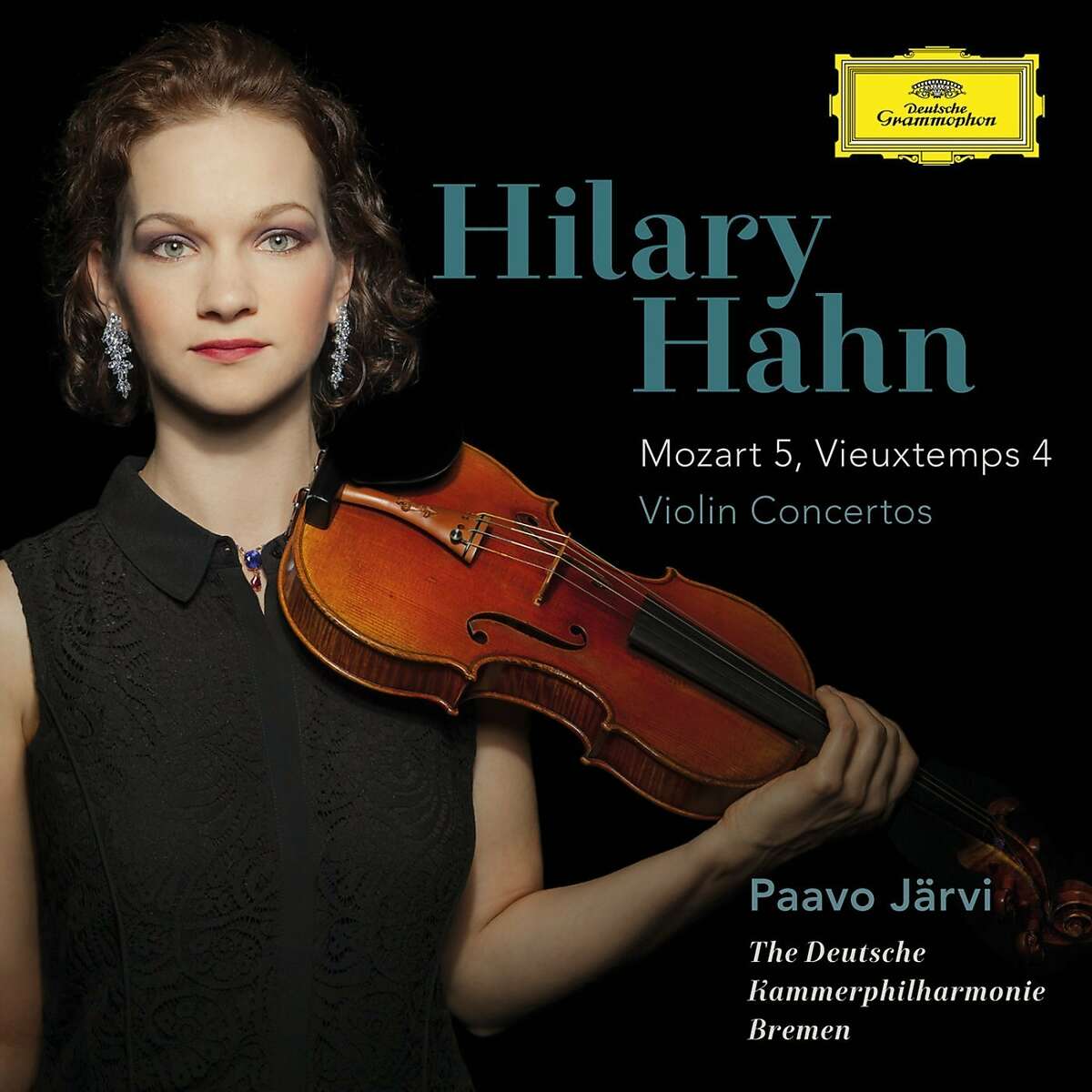 CD cover: Hilary Hahn