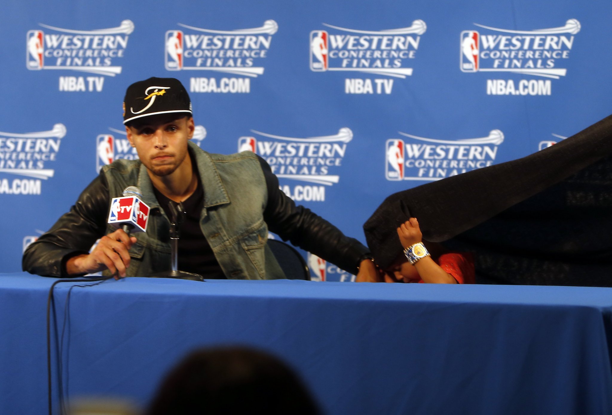 June 4, 2015: Riley Curry and the Super Important Press Conference