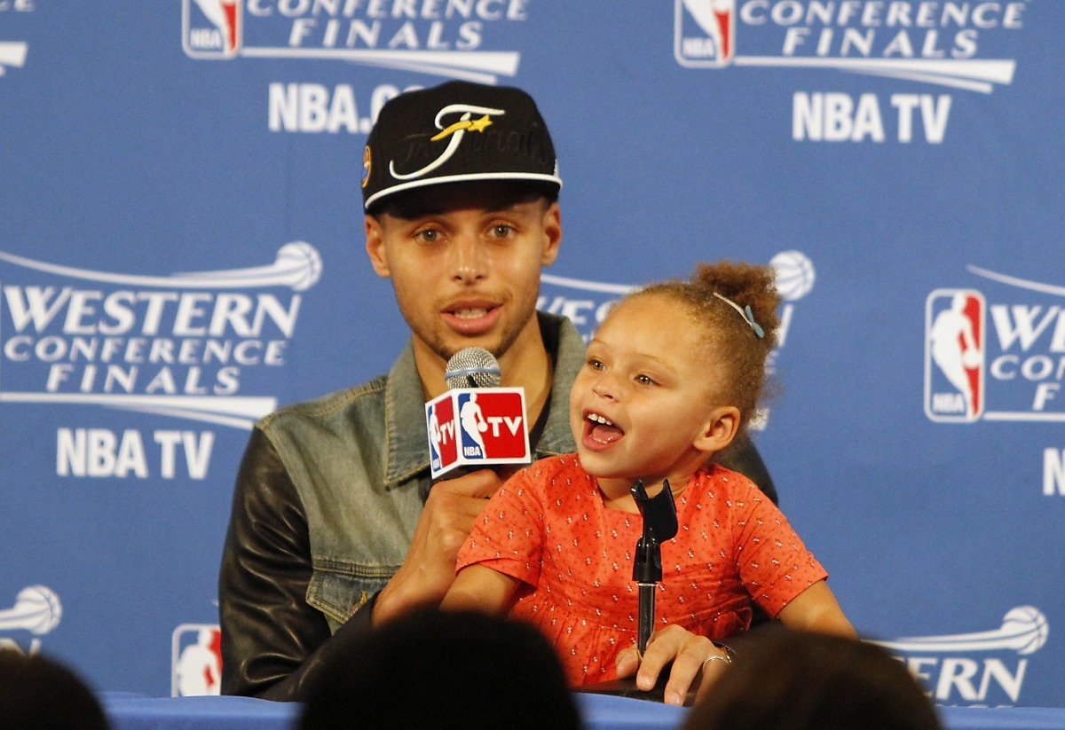 stephen curry riley