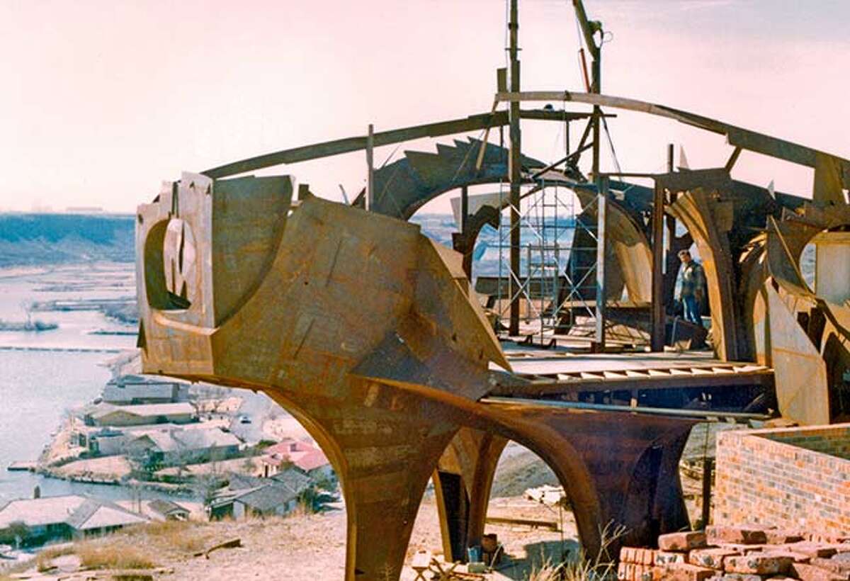 A look inside sculptor Robert Bruno's legendary 'Steel House' in Texas
