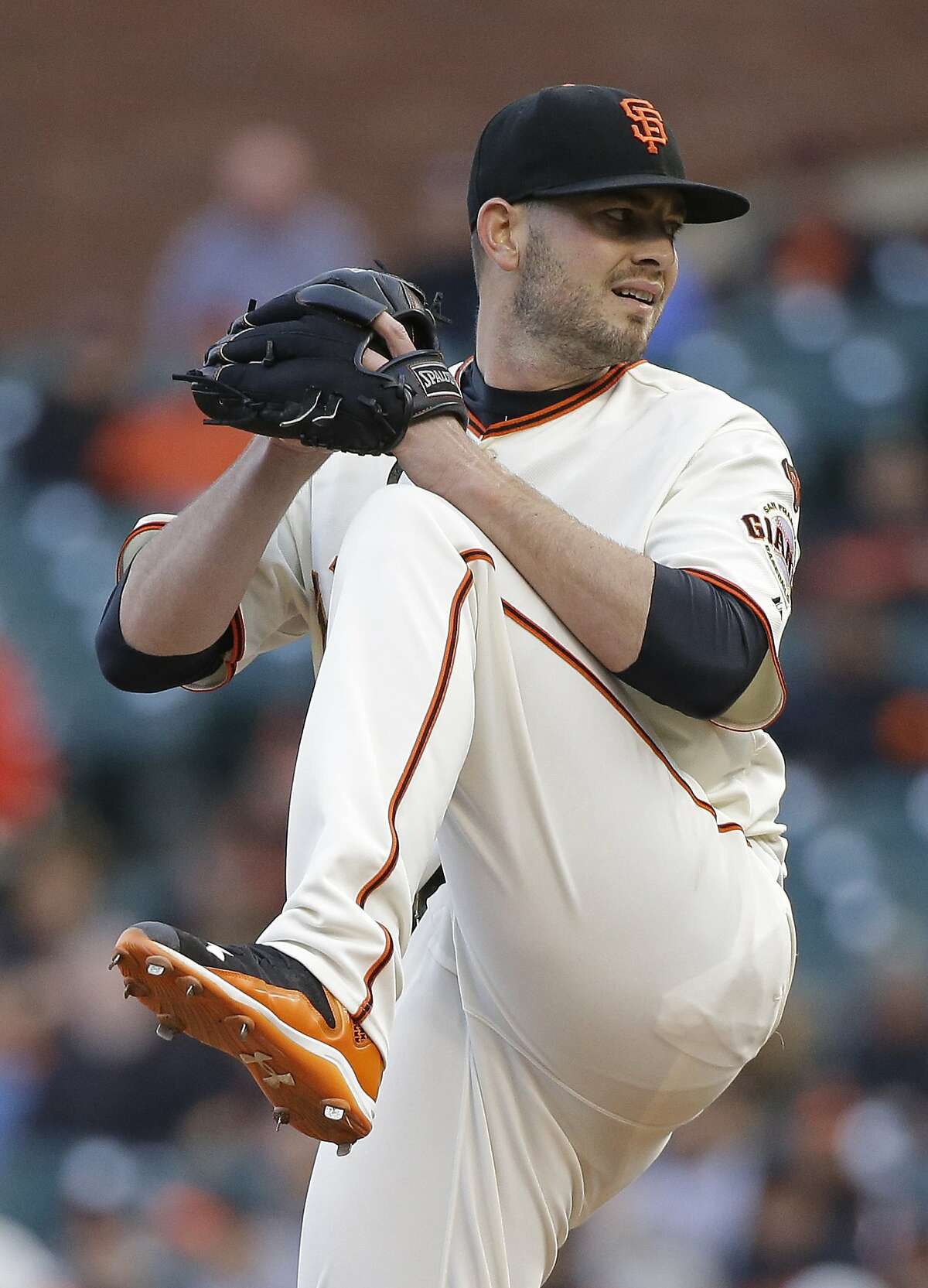 Chris Heston solid as Giants defeat Braves 7-0