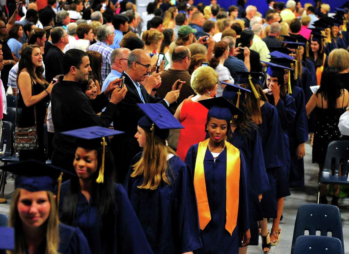 Graduates celebrate at Notre Dame graduation