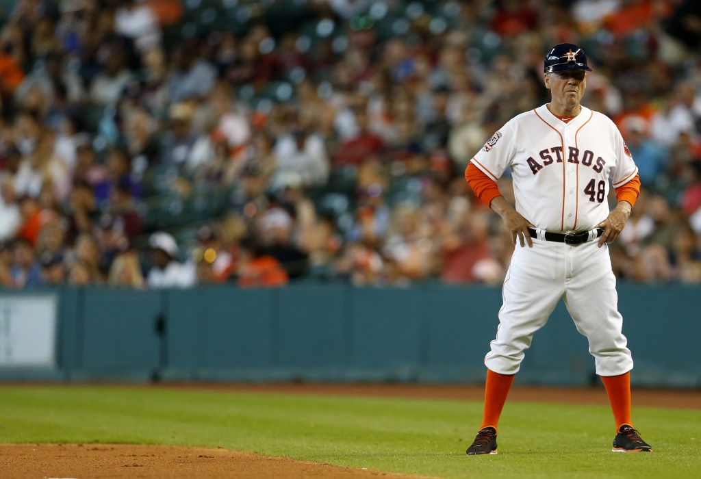 Fully recovered from emergency surgery, former first base coach Rich Dauer  joins Astros in camp