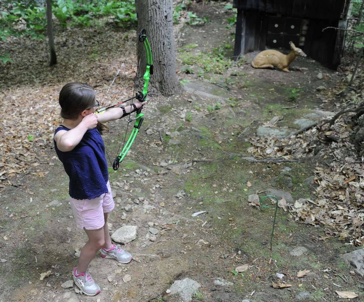 3D Youth Archery Competition in Cos Cob