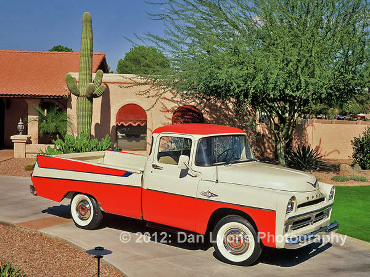 1957 Dodge D-100 Sweptside Pickup. Read about this vehicle.