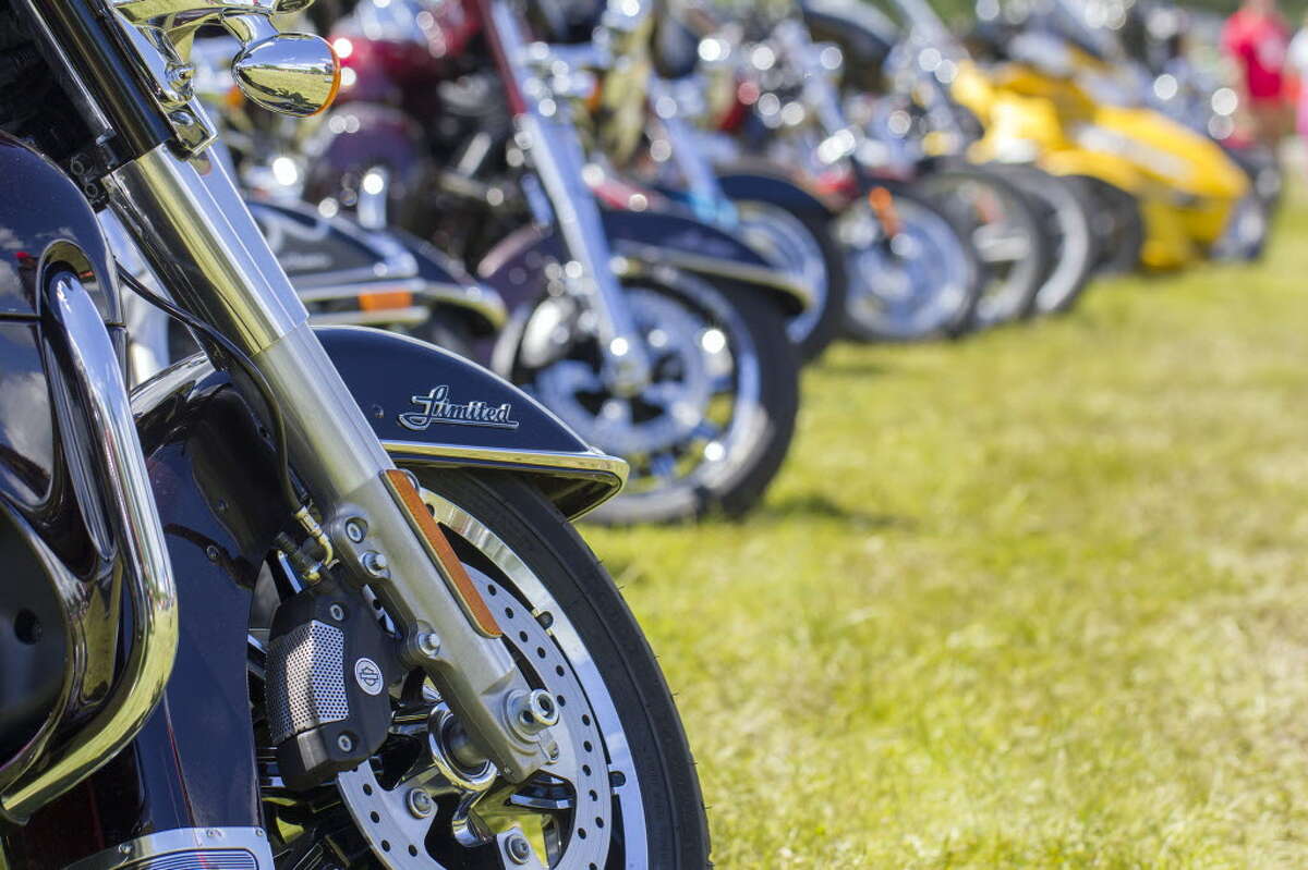 Over 50,000 people were in attendance for the Americade motorcycle rally in Lake George, N.Y. on Friday, June 6, 2014. 