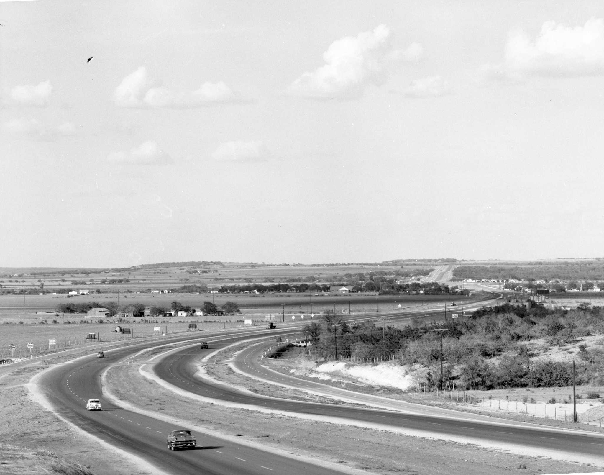 First stretch of fast lanes marked freeway age