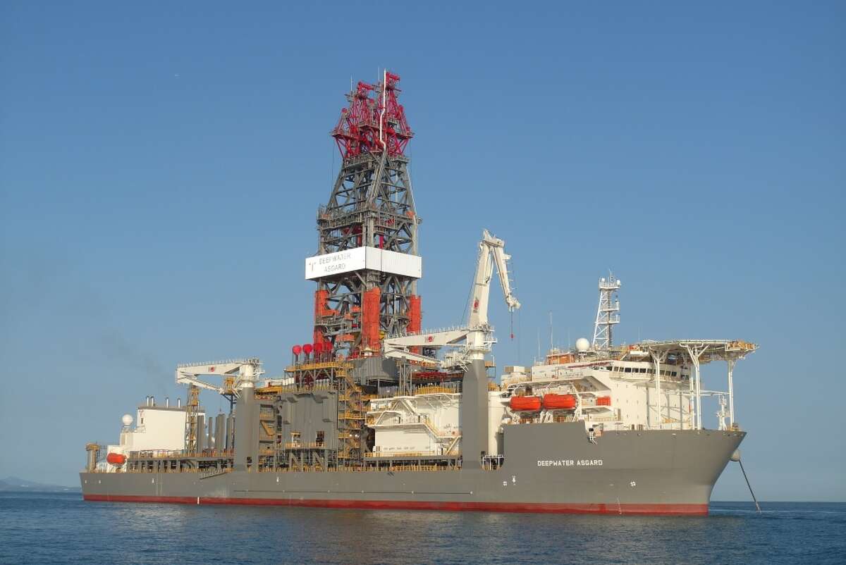 Transocean's Deepwater Asgard arrived in the Gulf of Mexico in April 2015 to work under a two-year contract with Chevron. (Chevron)