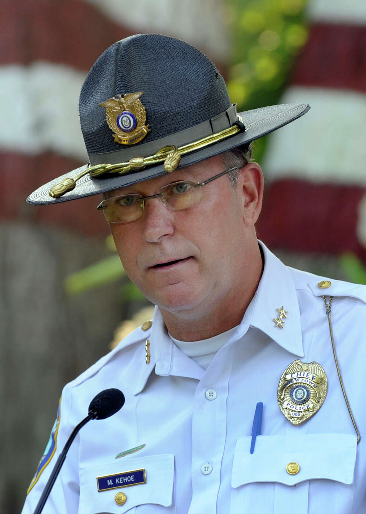 Newtown Police Chief Michael Kehoe