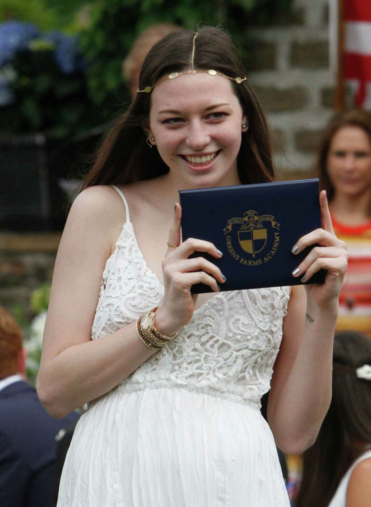 Scenes from the 2015 Commencement Exercises at Greens Farm Academy in Westport, Conn. on Thursday, June 4, 2015.