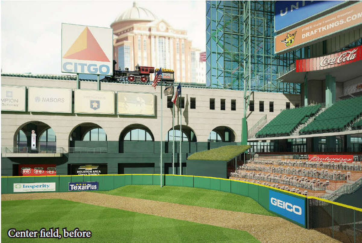 Minute Maid Park changes would remove Tal's Hill