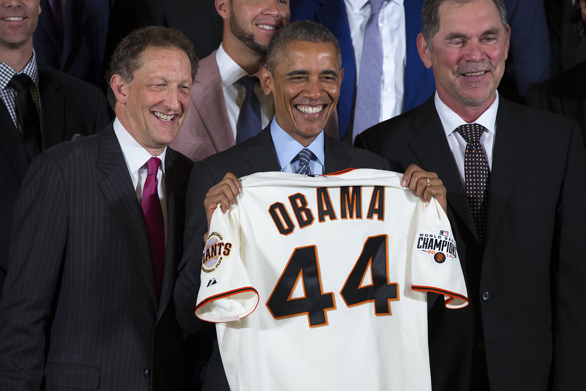 Pin on Giants At The White House 2015