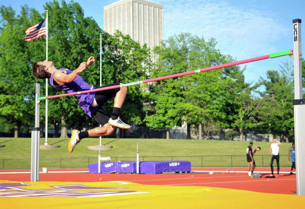 Ballston Spa high jumper Jack Fitzgerald soars to state meet