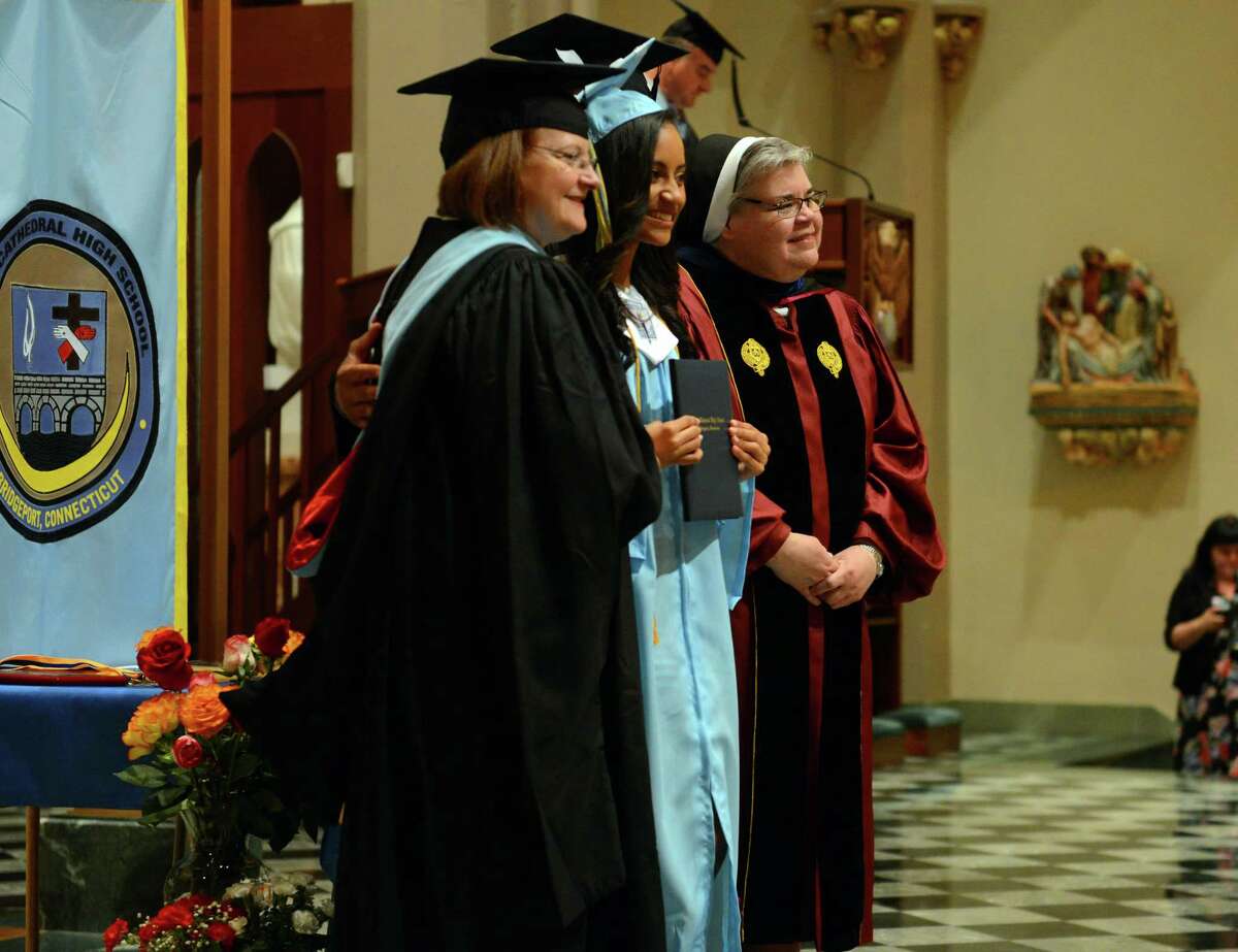 Kolbe Cathedral's Class of 2015 Commencement Exercises at St. Augustine Cathedral in Bridgeport, Conn., on Thursday June 4, 2015.