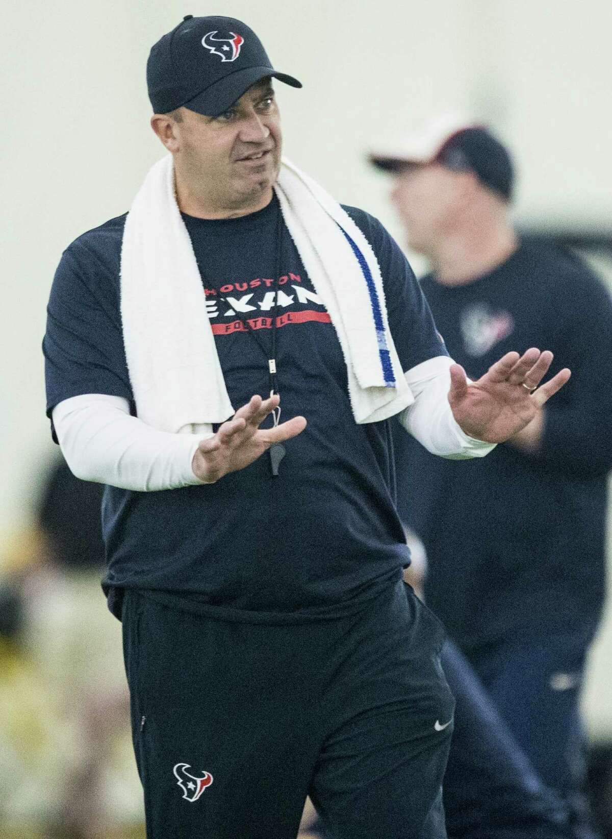 Bill O'Brien takes advantage of yet another teachable moment during the Texans' organized team activities.