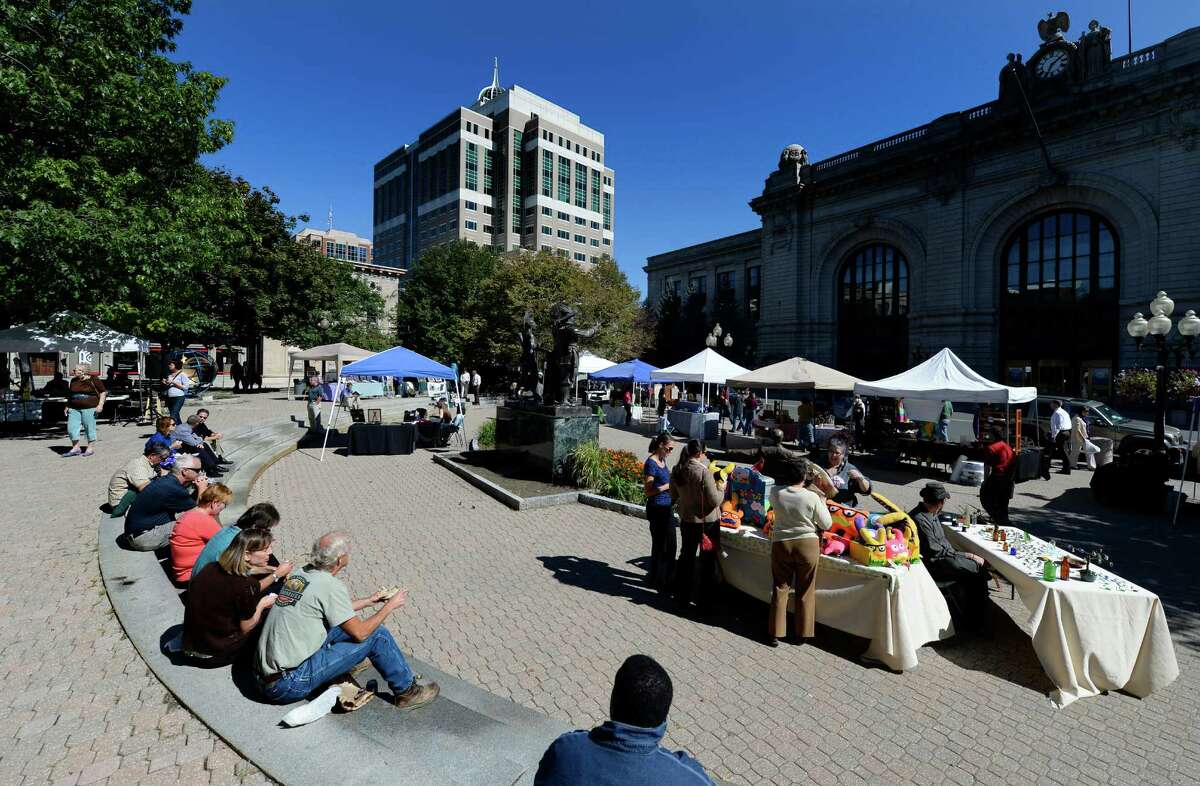 Enjoy six food trucks, live music and artisanal vendors today at Fork in the Road. Where: Tricentennial Park, Albany. When: Friday, 4pm - 8pm. More info here. (Skip Dickstein/Times Union)